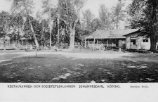 Köping, Restaurangen och Societetssalongen, Johannesdahl 1904 Köping, Restaurangen och Societetssalongen, Johannesdahl 1904