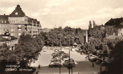 Örebro, Järntorget 1947 Örebro, Järntorget 1947