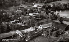 Flygfoto över Färna Bruk Flygfoto över Färna Bruk