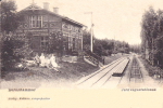 Skinnskatteberg, Bernshammar Järnvägsstationen 1904 Skinnskatteberg, Bernshammar Järnvägsstationen 1904
