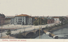 Örebro Teaterhuset och Storbron 1918