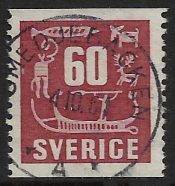 Smedjebacken Frimärke 4/10 1961 Smedjebacken Frimärke 4/10 1961