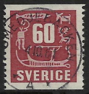 Smedjebacken Frimärke 4/10 1961