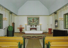 Spannarboda Kyrka. Interiör Spannarboda Kyrka. Interiör
