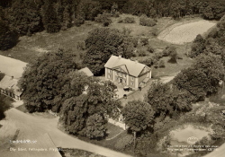 Öby Gård, Fellingsbro, Flygfoto 1961