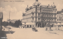 Örebro, Parti av Pumpkälltorget 1903