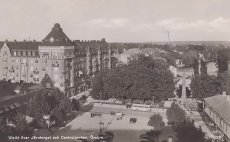 Örebro, Utsikt över Järntorget och Centralparken Örebro, Utsikt över Järntorget och Centralparken