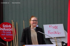Talare på Första Maj, Sofia Märkel Talare på Första Maj, Sofia Märkel