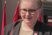 Talare på Första Maj, Sofia Märkel Talare på Första Maj, Sofia Märkel
