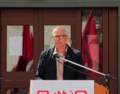 Presentatör på Första Maj, Bengt Storbacka Presentatör på Första Maj, Bengt Storbacka