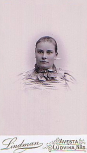 Ludvika Ateljefoto, Kvinna Ludvika Ateljefoto, Kvinna