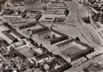 Flygfoto över Markbacken, Örebro 1963 Flygfoto över Markbacken, Örebro 1963