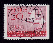 Ludvika Frimärke 16/4 1956 Ludvika Frimärke 16/4 1956