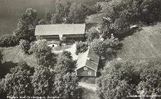 Borlänge, Flygfoto över Ornässtugan, Dalarna 1953