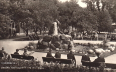 Örebro, Centralparken med  befriaren