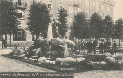 Örebro Befriaren vid Centralpalatset 1914 Örebro Befriaren vid Centralpalatset 1914