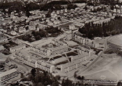 Flygfoto över Hallstahammar 1962 Flygfoto över Hallstahammar 1962