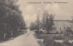 Landsvägsparti. Tomtebo. Hallstahammar Landsvägsparti. Tomtebo. Hallstahammar
