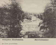 Hallstahammar, Trångfors Kraftstation 1903 Hallstahammar, Trångfors Kraftstation 1903