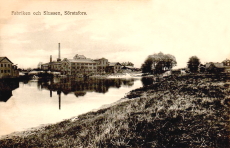 Hallstahammar, Fabriken och Slussen, Sörstafors Hallstahammar, Fabriken och Slussen, Sörstafors