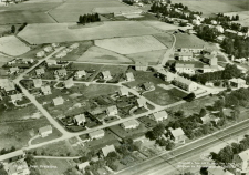 Hallsberg, Flygfoto över Vretstorp 1962