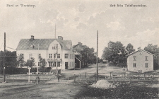 Hallsberg, Parti av Wretstorp, Sett från Telefonstation Hallsberg, Parti av Wretstorp, Sett från Telefonstation