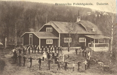 Ludvika, Brunnsviks Folkhögskola, Dalarne 1912 Ludvika, Brunnsviks Folkhögskola, Dalarne 1912