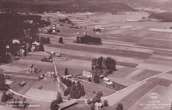 Flygfoto över Sunnansjö 1942 Flygfoto över Sunnansjö 1942