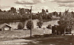 Vy fr. Pensionatet Hagby, Sunnansjö Vy fr. Pensionatet Hagby, Sunnansjö