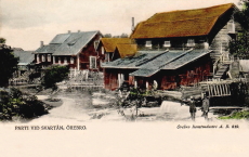 Parti vid Svartån, Örebro 1905 Parti vid Svartån, Örebro 1905
