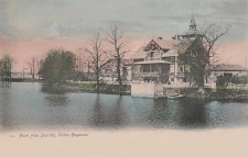Örebro, Parti från Svartån, Villan Haganäs 1904
