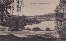 Ludvika, Sörvik Station, Norrvik 1918 Ludvika, Sörvik Station, Norrvik 1918