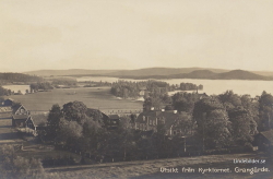 Utsikt från Kyrktornet, Grangärde Utsikt från Kyrktornet, Grangärde