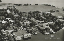 Ludvika, Flygfoto över Grangärde 1954 Ludvika, Flygfoto över Grangärde 1954
