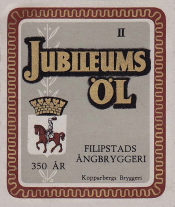 Filipstad, Ångbryggeri, Jubileumsöl, Klass II