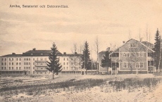 Arvika Sanatoriet och Doktorsvillan 1920 Arvika Sanatoriet och Doktorsvillan 1920