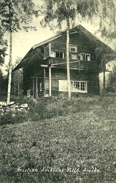 Kristian Eriksons villa, Arvika 1915 Kristian Eriksons villa, Arvika 1915