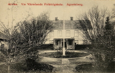 Arvika, Västra Värmlands Folkhögskola, Agneteberg Arvika, Västra Värmlands Folkhögskola, Agneteberg