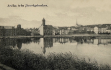 Arvika från Järnvägsbanken Arvika från Järnvägsbanken
