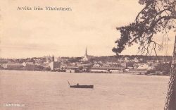 Arvika från Viksholmen 1912