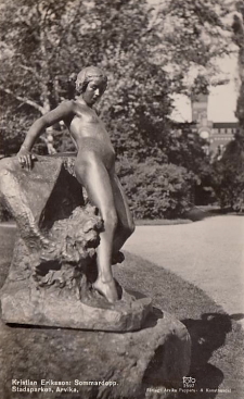 Arvika, Kristian Eriksson, Sommardopp, Stadsparken Arvika, Kristian Eriksson, Sommardopp, Stadsparken