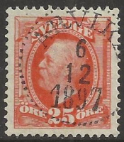 Arboga Frimärke 6/12 1897 Arboga Frimärke 6/12 1897