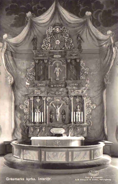 Arvika, Gräsmarks Kyrka, Interiör Arvika, Gräsmarks Kyrka, Interiör