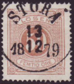 Storå frimärke 1879