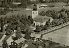 Arvika, Flygbild över Gunnarskogs Kyrka