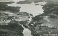 Arvika, Värmland, Gunnarskog från Flygplan Arvika, Värmland, Gunnarskog från Flygplan
