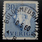 Guldsmedshyttans Frimärke 10/5 1960