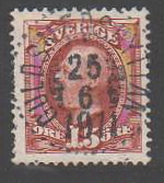 Guldsmedshyttan Frimärke 25/5 1911