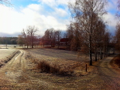 Lindesjön runt, Vägskälet Lindesjön runt, Vägskälet