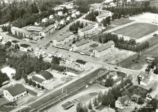 Flygfoto över Hällefors 1959 Flygfoto över Hällefors 1959